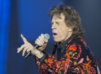 Mick Jagger performing at the Rolling Stones' 'No Filter' Europe Tour 2017 at U Arena in Nanterre, outside Paris, France.
