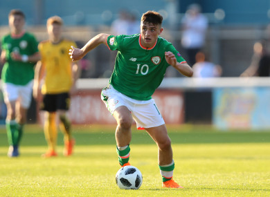 Parrott scored three goals at last summer's U17 European Championships.