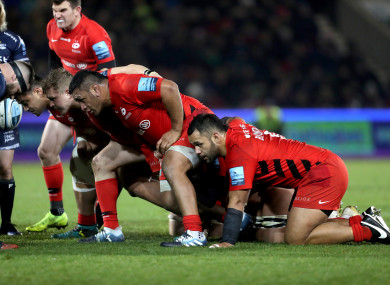 Maro Itoje and Brad Barritt also return for Sarries at the Ricoh Arena.