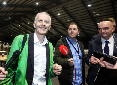 Ciarán Cuffe of the Green Party was favourite to top the poll in Dublin.