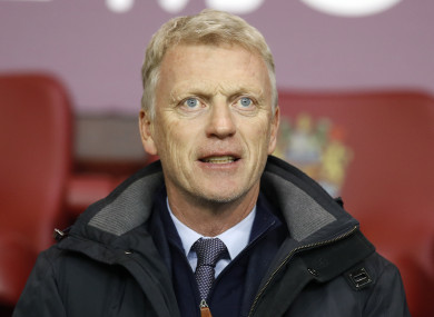 Moyes: sacked as Manchester United manager in 2014.