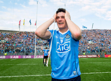 Dublin footballer Diarmuid Connolly after the 2017 All-Ireland final.
