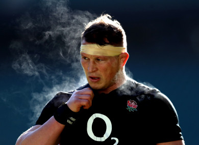 Dylan Hartley may not play again this season.