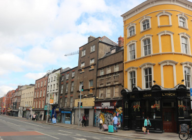 The Aungier Street site.