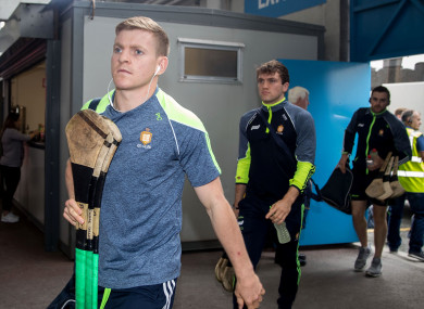 Podge Collins and Shane O’Donnell ahead of the 2018 All-Ireland semi-final replay.