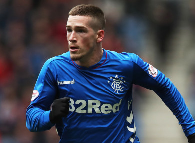 Ryan Kent at Rangers.