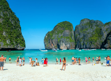 File photo. Maya Bay
