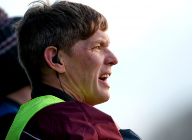 Galway manager Tim Rabbitt.