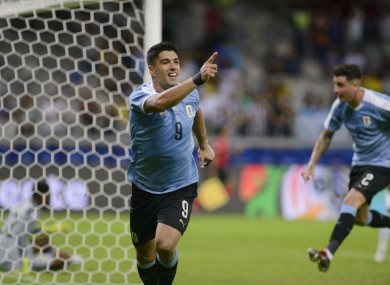 Suarez was on the mark on Sunday night.