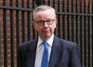 Gove said he does not believe mistakes of his past should be held against him in the leadership race.