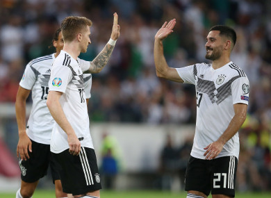 It was a routine win for Germany.