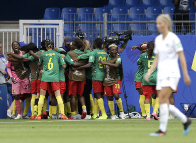 There was joy at the death for Cameroon this evening.