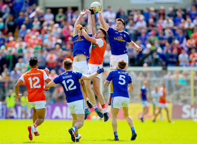 Cavan came out on top by six at the end of a fierce battle.