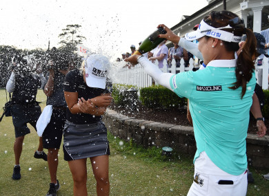 Lee6 Jeong-eun claimed a two-shot win at the US Open.
