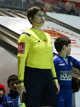 O'Neill during a Premier Division game between St Pat's and Bray Wanderers.
