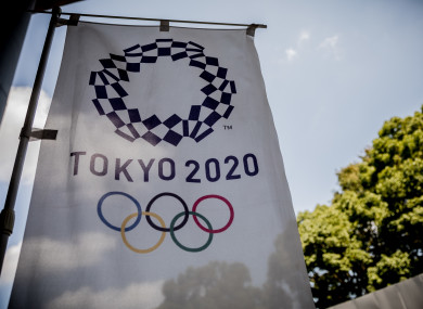 The logo for the Tokyo 2020 Summer Olympics.