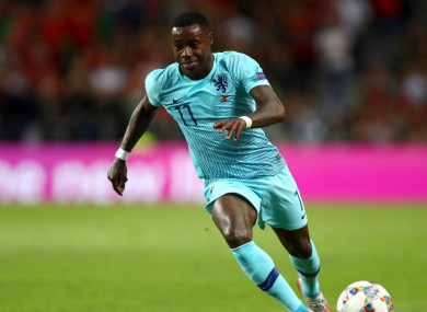 New Ajax signing Quincy Promes.