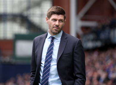 Gerrard insists he is not looking to leave Rangers.