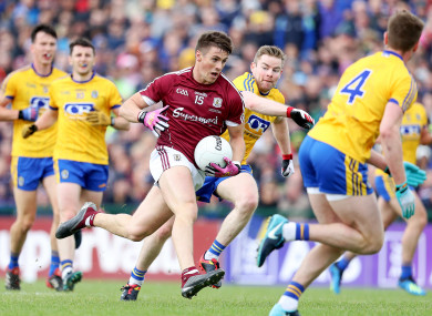 Shane Walsh and Galway came out on top at Dr Hyde Park in last year's decider.