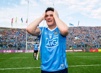 Connolly pictured after the 2017 All-Ireland final.