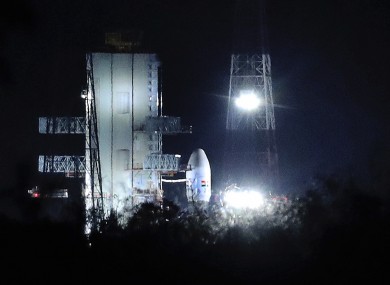 Chandrayaan-2 stands at Satish Dhawan Space Centre following its aborted launch last week