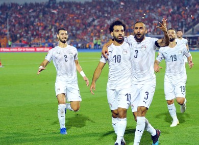 Mo Salah is hoping to lead hosts Egypt to victory.