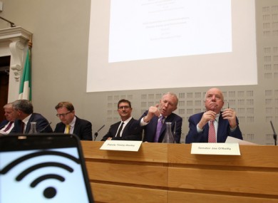 Launch of the Oireachtas committee's report on the National Broadband Plan.