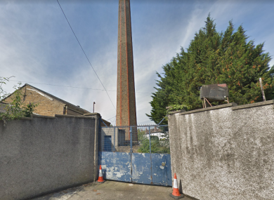 Outside the former Magdalene Laundry site.