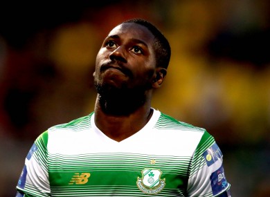 Carr departed Shamrock Rovers on Monday.