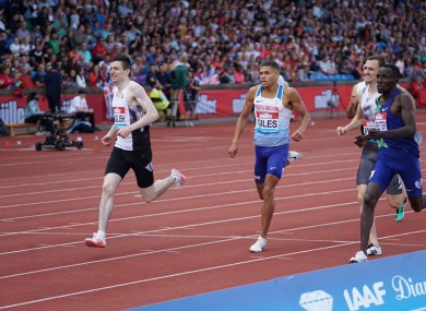 Winner, winner: Mark English.