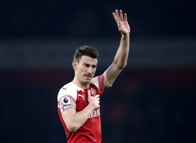 Former Arsenal captain, Laurent Koscielny.