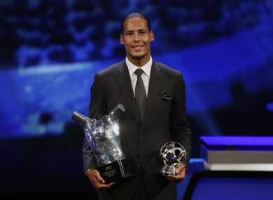 Liverpool defender Virgil van Dijk.