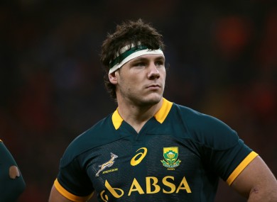 Coetzee will go under the knife on Wednesday.