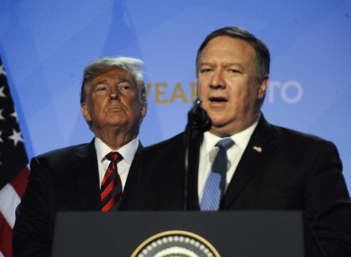 US Secretary of State Mike Pompeo