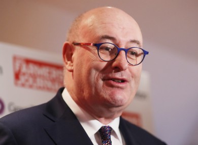 Phil Hogan speaks at the Irish Farmers Journal Navigating Global Trade Conference earlier this year