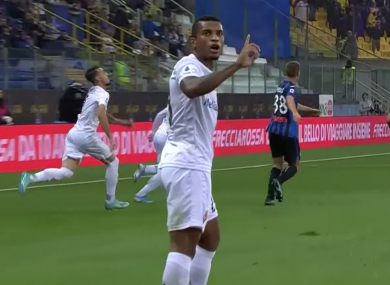 With just over a half hour gone in the Serie A game at Stadio Ennio Tardini, referee Daniele Orsato signalled for the game to be stopped after Dalbert indicated he'd heard the abuse.