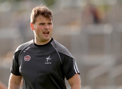 Davy Burke guided the Kildare U20 side to glory in 2018.