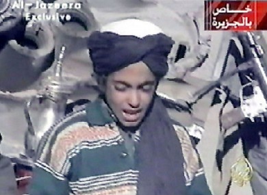 File photo. Hamza bin Laden