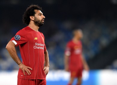 Mohamed Salah of Liverpool (file pic).