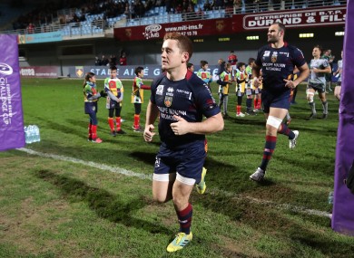 Jackson played for Perpignon last season.
