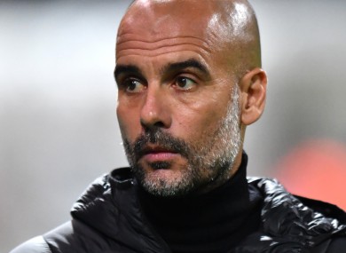 Pep Guardiola.