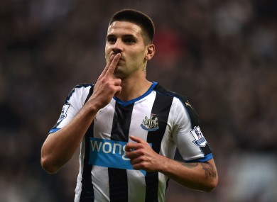 Aleksandar Mitrovic joined Newcastle from Anderlecht in 2015.