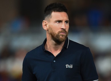 Lionel Messi (file pic).