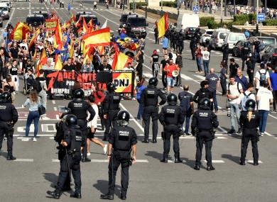 The Spanish court found the leaders of the region guilty on various charges.