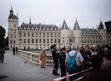 The attack took place earlier today in Paris.