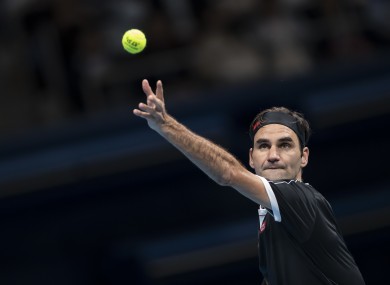 Federer has committed to playing in next year's event in Paris.