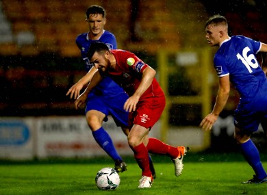 Ryan Brennan of Shelbourne is among the players included on the Team of the Year.