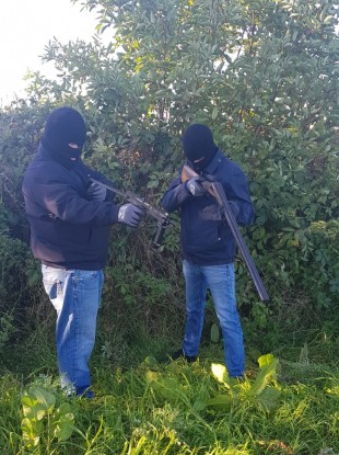 One of the pictures gardaí are investigating.
