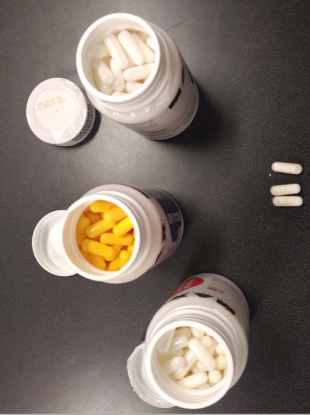 The cocaine discovered in tablets.