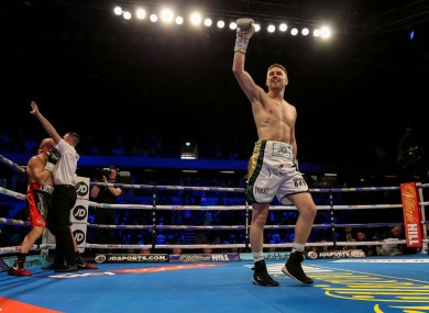 Former European amateur champion and World Championship silver medallist Jason Quigley.